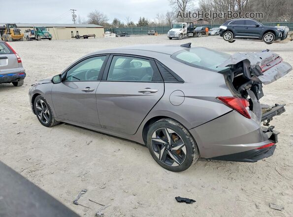 KMHLS4AG6PU386125 2023 HYUNDAI ELANTRA Silver Tył lewy