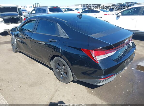 KMHLS4AG7NU216899 2022 HYUNDAI ELANTRA Black უკანა მარცხენა