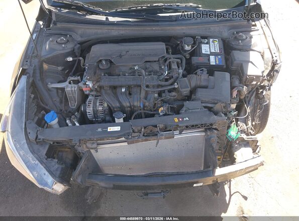 KMHLS4AG7NU216899 2022 HYUNDAI ELANTRA Black უკანა ხედი