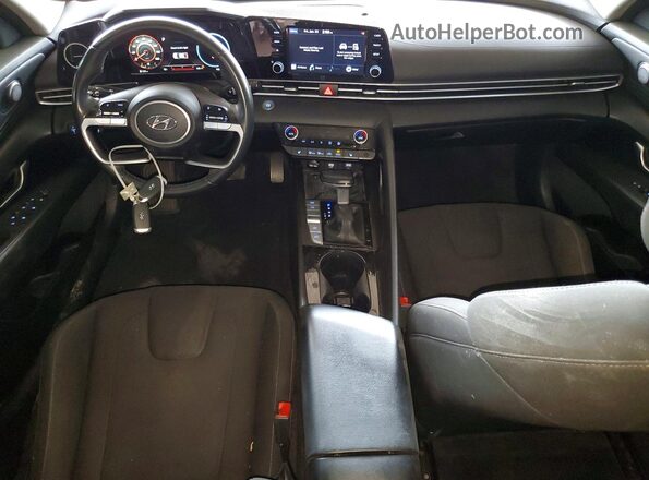 KMHLS4AG8MU183104 2021 HYUNDAI ELANTRA Black Dashboard view