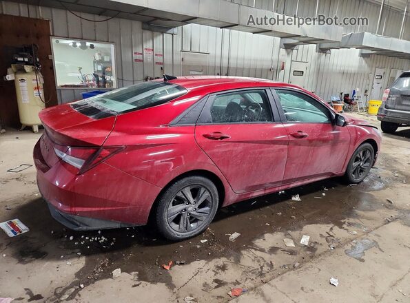 KMHLS4AG9MU211301 2021 HYUNDAI ELANTRA Red Rear right