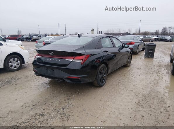 KMHLS4AGXMU211016 2021 HYUNDAI ELANTRA Black Rear right