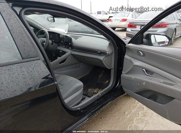 KMHLS4AGXMU211016 2021 HYUNDAI ELANTRA Black Front interior view