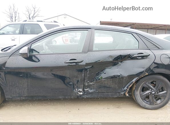 KMHLS4AGXMU211016 2021 HYUNDAI ELANTRA Black Front view