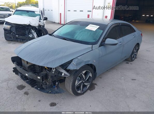 KMHLS4AGXPU442521 2023 HYUNDAI ELANTRA Gray Front left