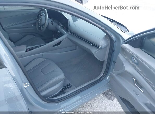 KMHLS4AGXPU442521 2023 HYUNDAI ELANTRA Gray Front interior view