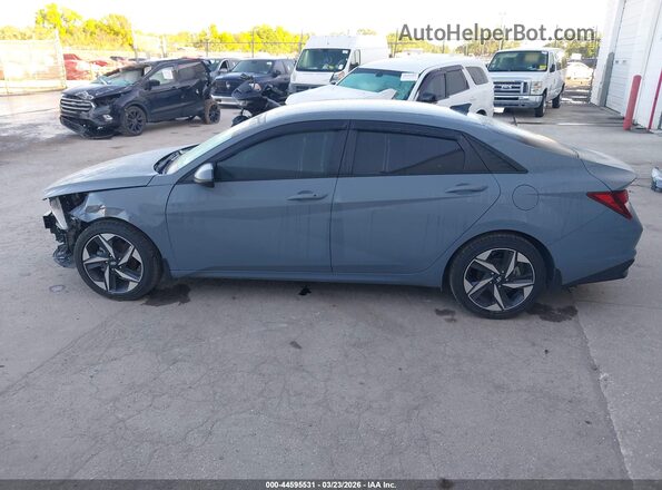 KMHLS4AGXPU442521 2023 HYUNDAI ELANTRA Gray 360 interior view
