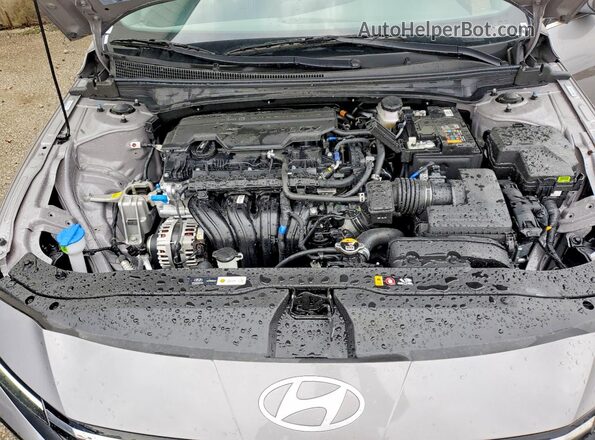 KMHLS4DG1SU036681 2025 HYUNDAI ELANTRA Серый Вид задней части салона