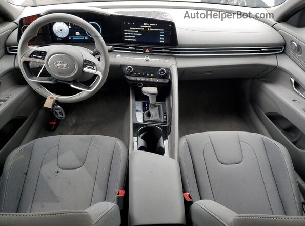 KMHLS4DG1SU036681 2025 HYUNDAI ELANTRA Серый Вид наклейки с VIN-кодом