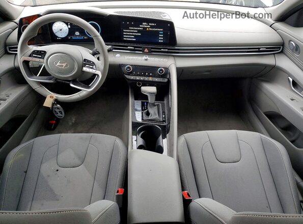 KMHLS4DG1SU036681 2025 HYUNDAI ELANTRA Серый Вид панели приборов