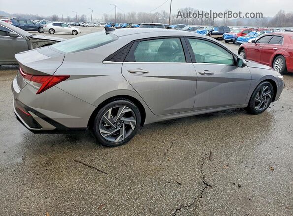 KMHLS4DG1SU036681 2025 HYUNDAI ELANTRA Серый Задняя правая четверть