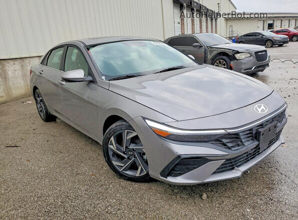KMHLS4DG1SU036681 2025 HYUNDAI ELANTRA Серый Передняя правая четверть