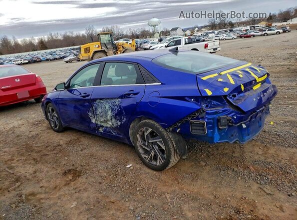 KMHLS4DG1SU878694 2025 HYUNDAI ELANTRA Blue Задня ліва чверть