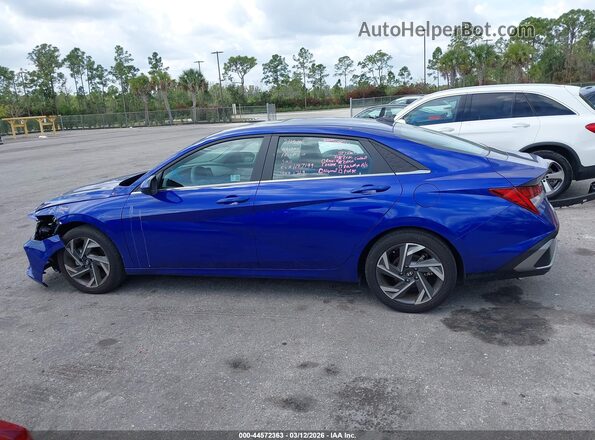 KMHLS4DG2RU815601 2024 HYUNDAI ELANTRA Blue 