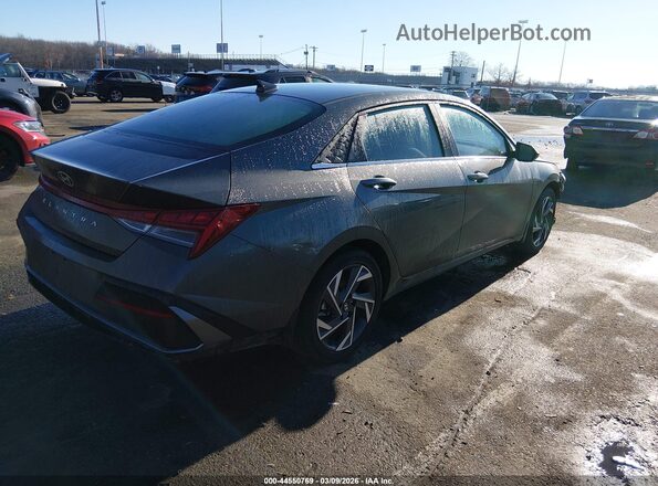 KMHLS4DG2SU073092 2025 HYUNDAI ELANTRA Gray Հետևի աջ
