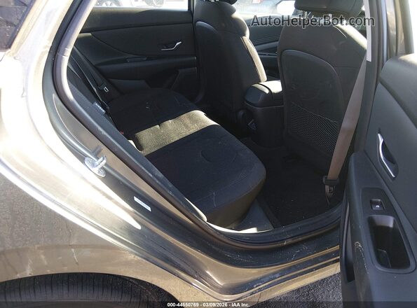 KMHLS4DG2SU073092 2025 HYUNDAI ELANTRA Gray VIN կոդի պիտակի տեսք