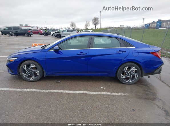KMHLS4DG3SU038867 2025 HYUNDAI ELANTRA Синий 