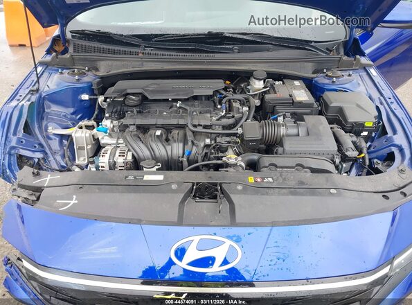 KMHLS4DG3SU038867 2025 HYUNDAI ELANTRA Синий Вид сзади