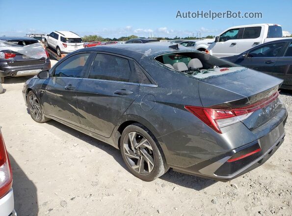 KMHLS4DG5RU822221 2024 HYUNDAI ELANTRA Gray Հետևի ձախ