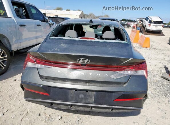KMHLS4DG5RU822221 2024 HYUNDAI ELANTRA Gray Հետևի տեսք