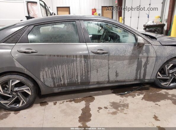 KMHLS4DG6SU031007 2025 HYUNDAI ELANTRA Gray Սալոնի հետևի տեսք