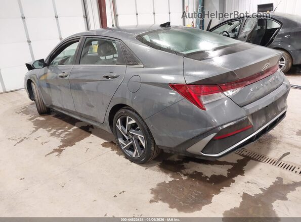 KMHLS4DG6SU031007 2025 HYUNDAI ELANTRA Gray Հետևի ձախ