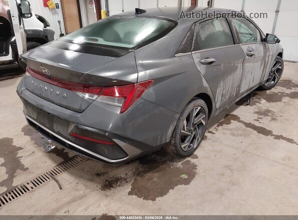 KMHLS4DG6SU031007 2025 HYUNDAI ELANTRA Gray Հետևի աջ
