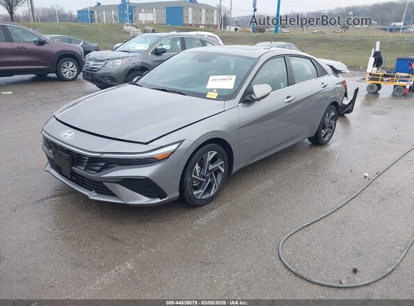 KMHLS4DG7RU755539 2024 HYUNDAI ELANTRA Gray Przód lewy