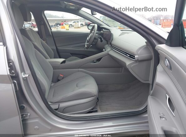 KMHLS4DG7RU755539 2024 HYUNDAI ELANTRA Gray Widok wnętrza z przodu