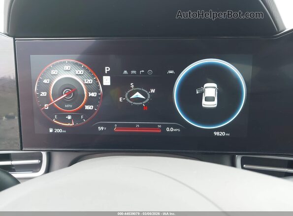 KMHLS4DG7RU755539 2024 HYUNDAI ELANTRA Gray Widok tylnych siedzeń
