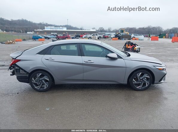 KMHLS4DG7RU755539 2024 HYUNDAI ELANTRA Gray Widok wnętrza 360 stopni