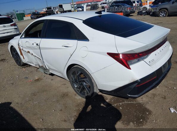 KMHLS4DG7RU806098 2024 HYUNDAI ELANTRA White უკანა მარცხენა