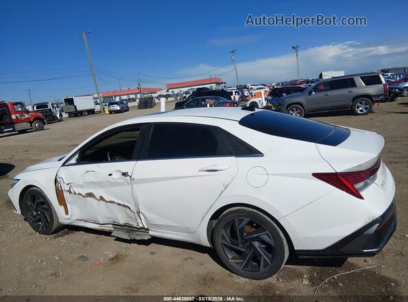 KMHLS4DG7RU806098 2024 HYUNDAI ELANTRA White სალონის 360-გრადუსიანი ხედი