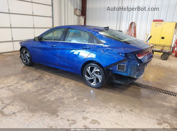 KMHLS4DG7RU814606 2024 HYUNDAI ELANTRA Blue Rear left