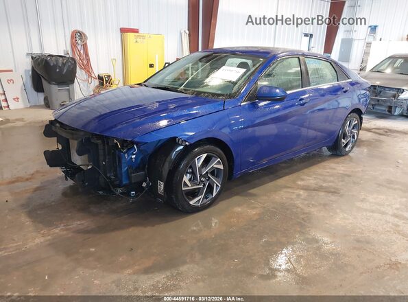 KMHLS4DG7RU814606 2024 HYUNDAI ELANTRA Blue Front left