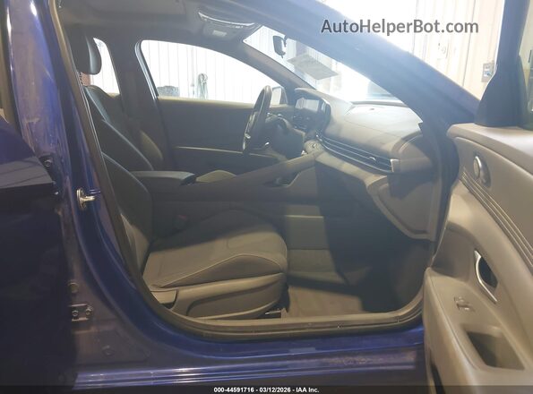 KMHLS4DG7RU814606 2024 HYUNDAI ELANTRA Blue Front interior view