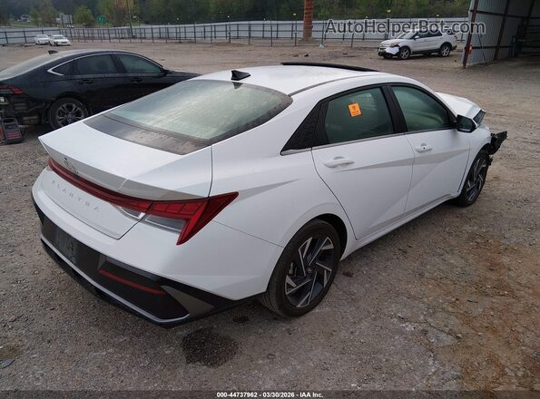 KMHLS4DG7SU007203 2025 HYUNDAI ELANTRA Белый Задняя правая четверть