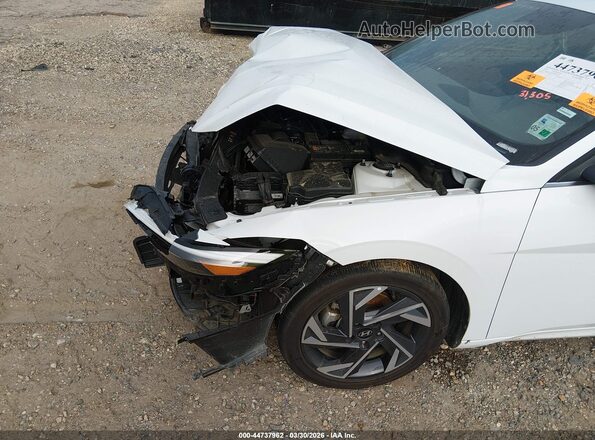 KMHLS4DG7SU007203 2025 HYUNDAI ELANTRA Белый 
