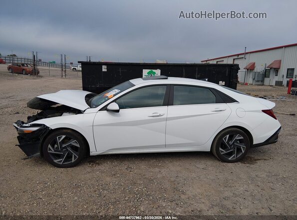 KMHLS4DG7SU007203 2025 HYUNDAI ELANTRA Белый Панорамный вид салона 360°