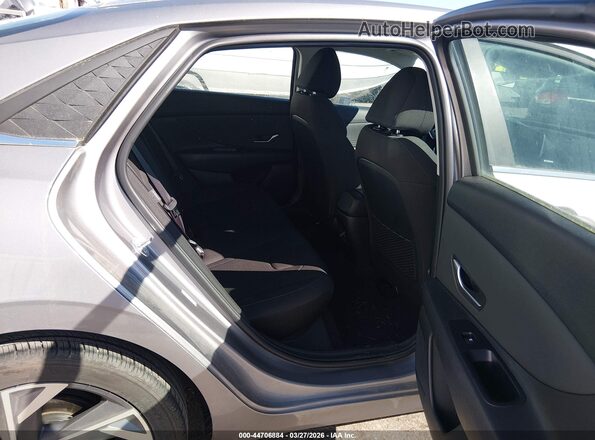 KMHLS4DG7SU860667 2025 HYUNDAI ELANTRA Silver VIN კოდის სტიკერის ხედი