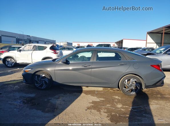 KMHLS4DG8RU771023 2024 HYUNDAI ELANTRA Gray ხელსაწყოთა პანელის ხედი