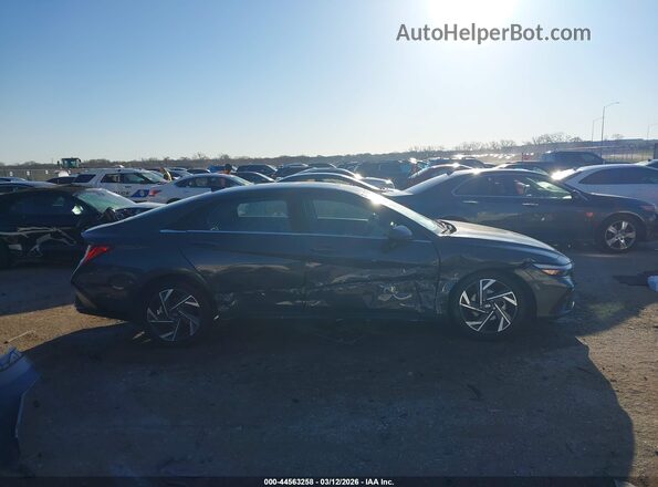 KMHLS4DG8RU771023 2024 HYUNDAI ELANTRA Gray წინა პანელის ხედი
