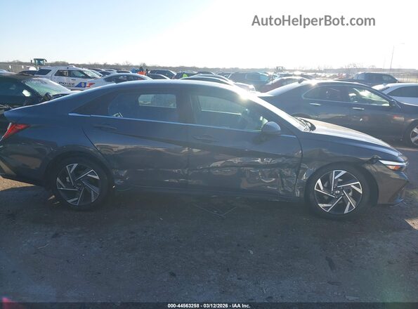 KMHLS4DG8RU771023 2024 HYUNDAI ELANTRA Gray წინა სალონის ხედი