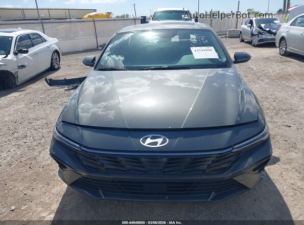 KMHLS4DG8SU943069 2025 HYUNDAI ELANTRA Gray Սարքավորումների վահանակի տեսք