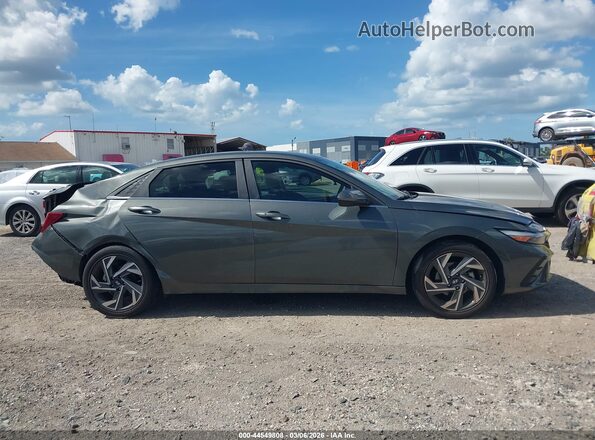 KMHLS4DG8SU943069 2025 HYUNDAI ELANTRA Gray Սալոնի հետևի տեսք