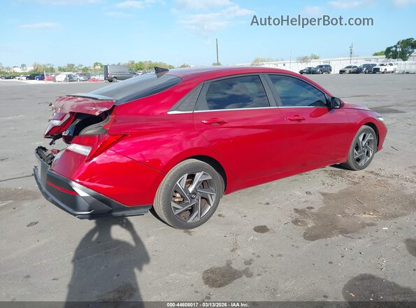 KMHLS4DG9RU709713 2024 HYUNDAI ELANTRA Red Tył prawy