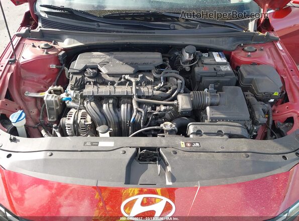 KMHLS4DG9RU709713 2024 HYUNDAI ELANTRA Red Widok z tyłu