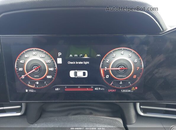 KMHLS4DG9RU709713 2024 HYUNDAI ELANTRA Red Widok tylnych siedzeń