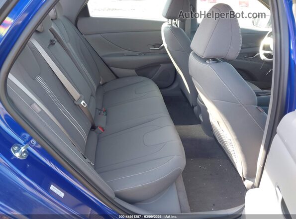 KMHLS4DGXSU031852 2025 HYUNDAI ELANTRA Blue VIN կոդի պիտակի տեսք