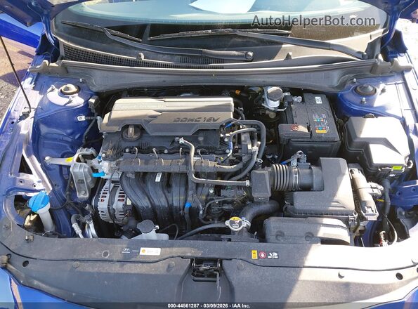 KMHLS4DGXSU031852 2025 HYUNDAI ELANTRA Blue Հետևի տեսք